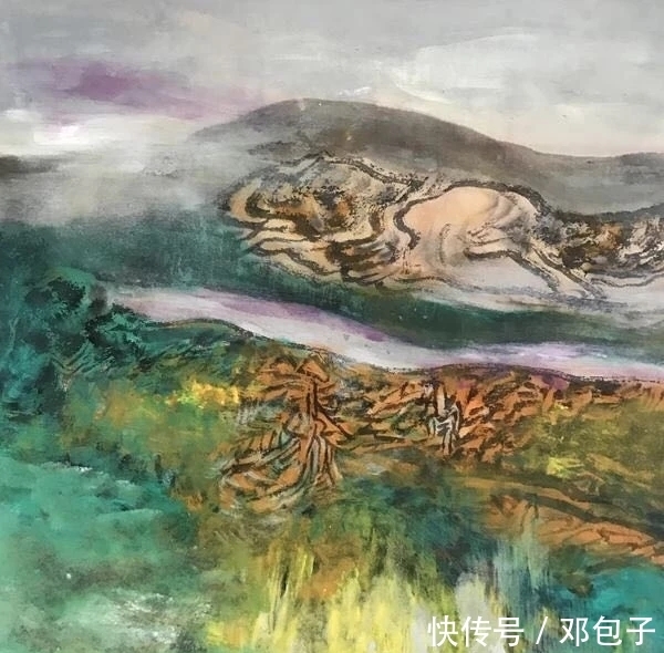 新意|彩墨新意｜杨娟山水画