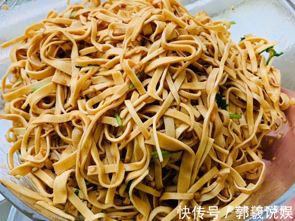 豆腐丝|老一辈人最爱的6道下酒菜,很有年代感,鲜香美味,喝酒更有滋味