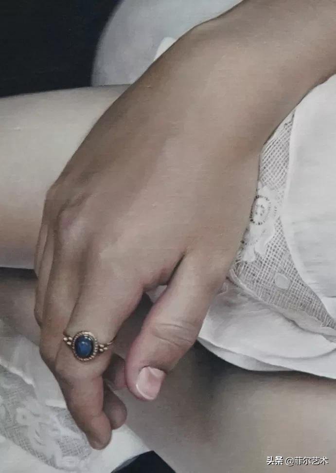 安妮·罗达!法国画家安妮·罗达超高清、超写实人物油画作品欣赏