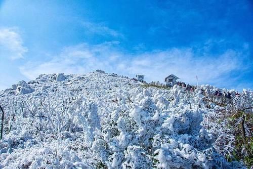 冰与雪是这个冬天最好的礼物-南方的雪乡云冰山