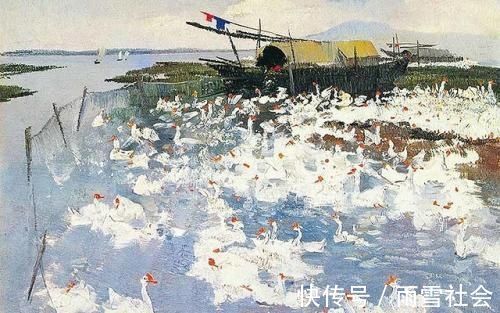 江南园林#“中国画”吴冠中画的太好,中国画在他笔下活了起来