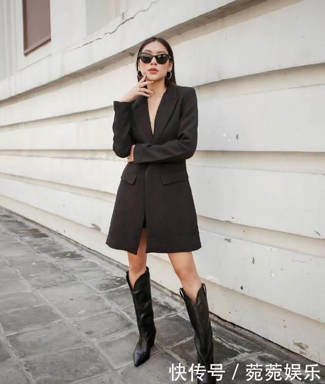 早春街头休闲look,通勤装率先出发,打造职场丽人风