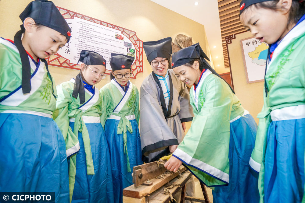 中医|体验中医文化 迎接“世界传统医药日”