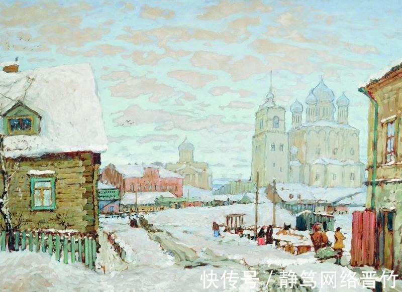 康斯坦丁|俄罗斯印象派画家,康斯坦丁诺维奇加勒巴多夫,油画作品欣赏