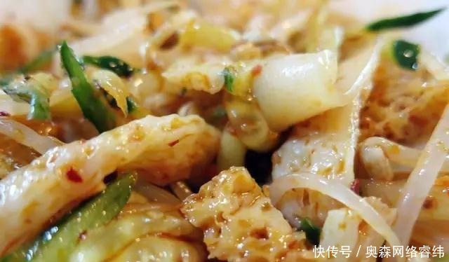 面水|自制凉皮面, 好吃弹牙, 看着都流口水