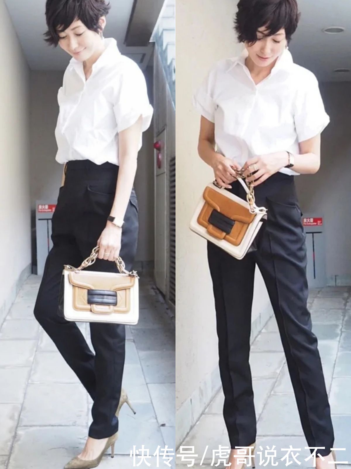 针织衫|一看就很显贵的“西装裤”搭配,优雅又高级,适合40、50岁的女人