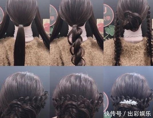 头发造型初学者也不怕失败！精选10款超简单低发髻盘发，变换乐趣