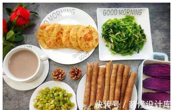 美味|一家4口的早餐，虽然家常却美味，热气腾腾吃饱了再冷也不怕