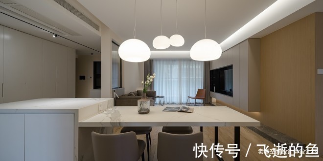 长虹玻璃|少即是多,130㎡现代四居岂止于大?