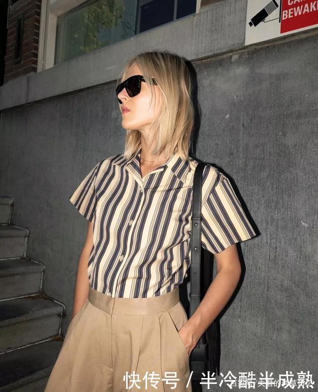 女人过了40岁,买短袖要谨记“3不要”,显得俗气廉价,谁穿谁丑