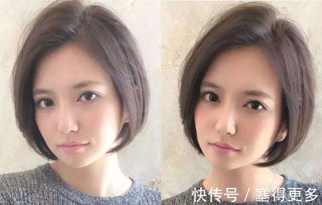 内扣|圆脸女生剪这些短发发型，显脸小效果真的不要太明显咯~