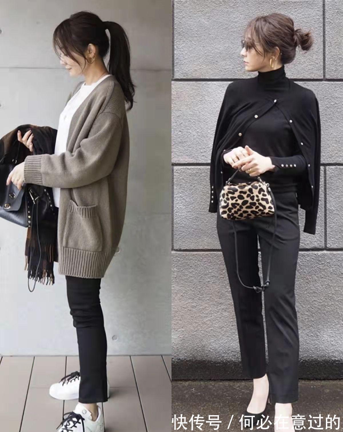 冬季 冬季穿衣只用黑白灰驼基础款,却赢得优雅时尚,她是如何做到的?