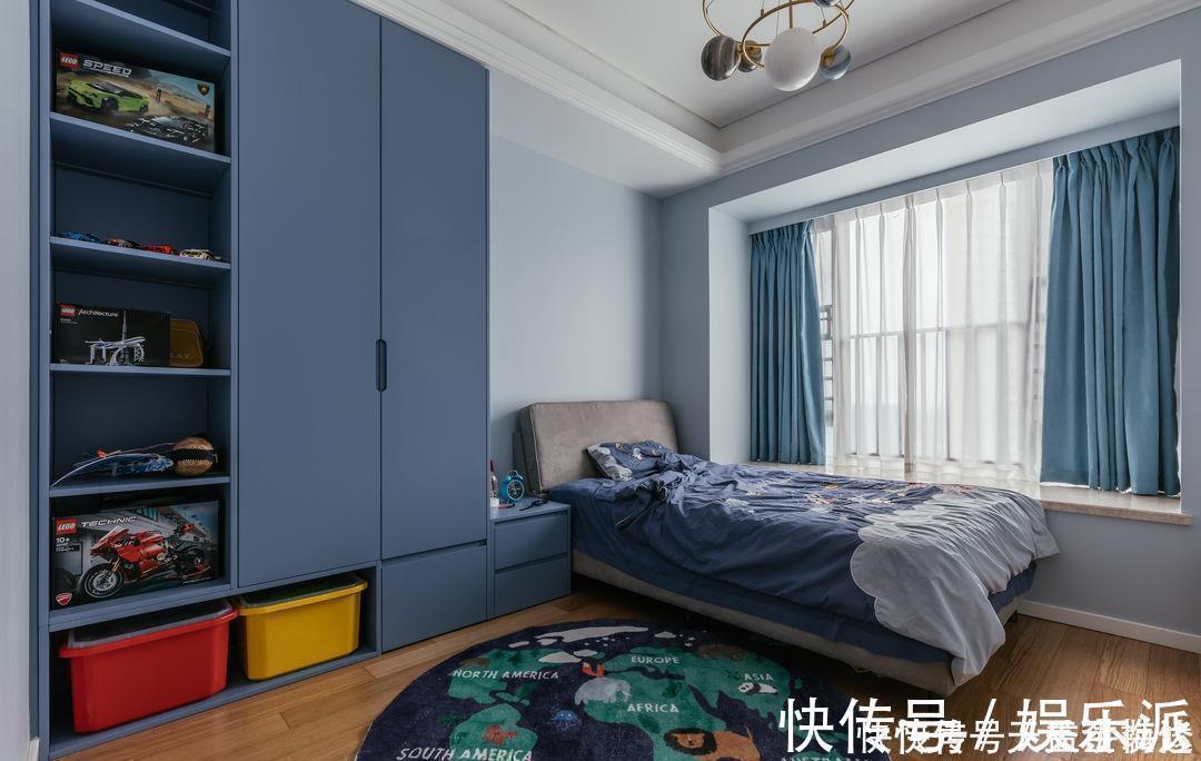 主卧|越简约，越幸福！113㎡坚持全屋化繁为简，家居氛围太棒了！