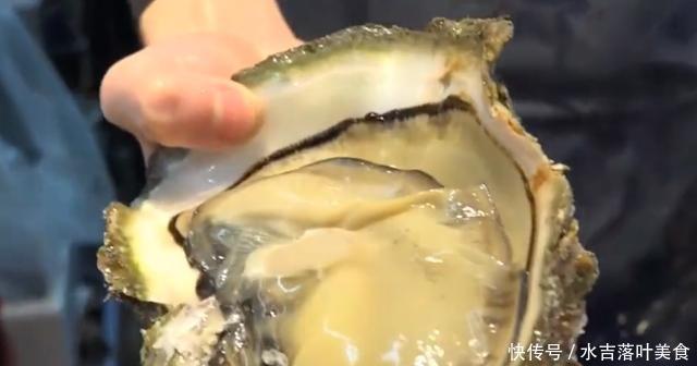 日本|日本生蚝个头很大,一次吃下一个2斤重