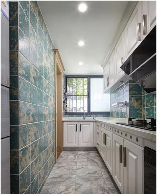 橱柜|80㎡三室混搭风,颜值高还有趣,这样的混搭风谁看谁羡慕