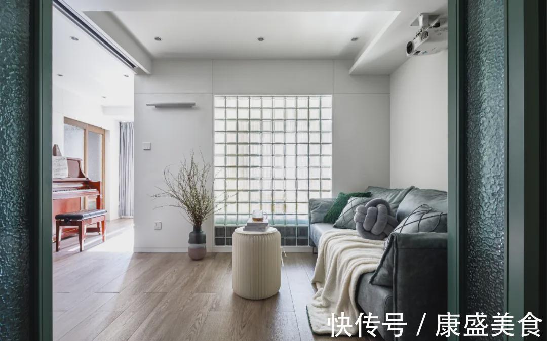 大便利|57㎡破旧老学区房大爆改,小户型也能拥有大客厅!太羡慕了!