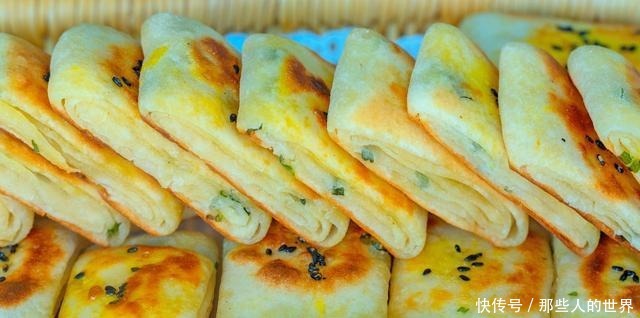 不用发面的发面饼，省时省力，简单一折一擀，酥脆又多层，0失败