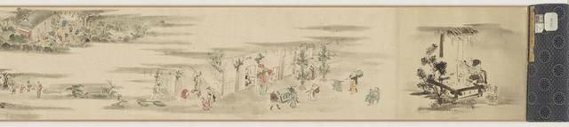 解读@荆村论画|民俗百态意笔成:《十二月图卷》解读