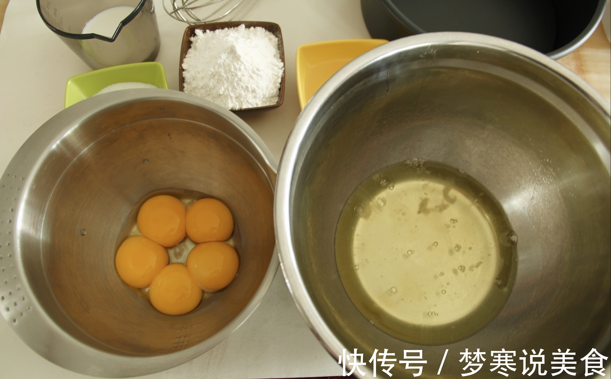 斑马纹戚风面包的制作方法，美味好吃，简单好做