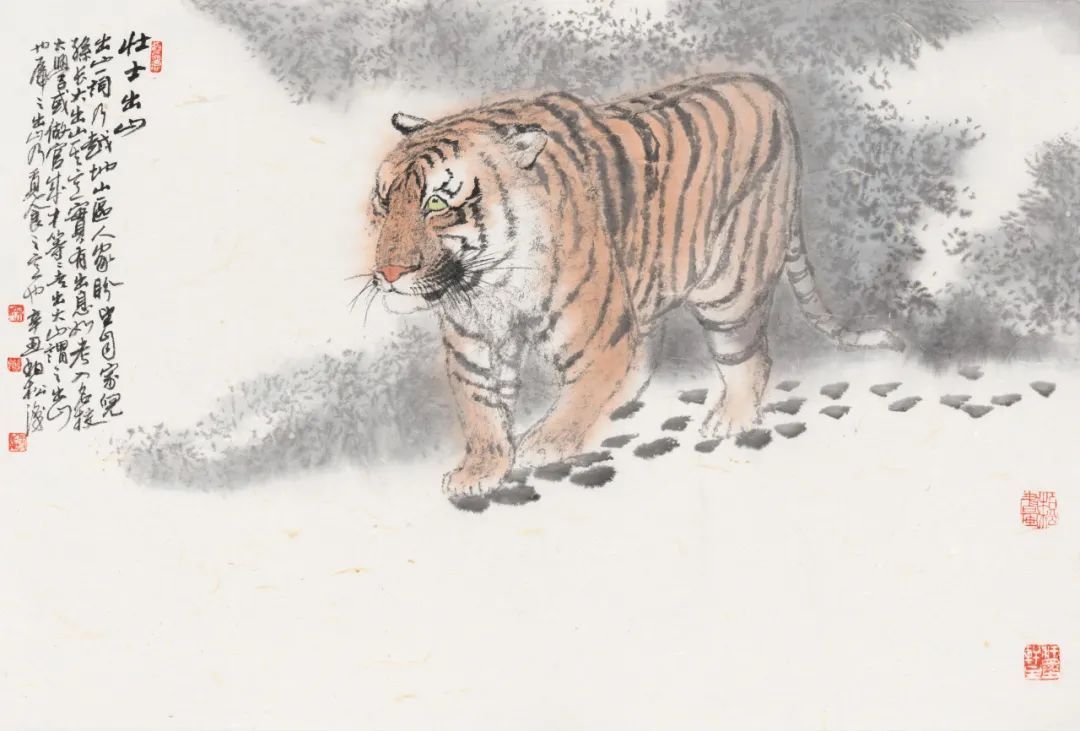 弃武从文!笔歌墨舞·喜庆元宵——壬寅2022年宋柏松国画作品鉴赏