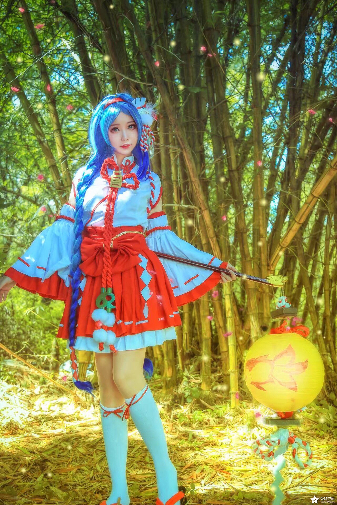 荣耀|王者荣耀大乔cosplay，守望着天空，大海和你的回忆