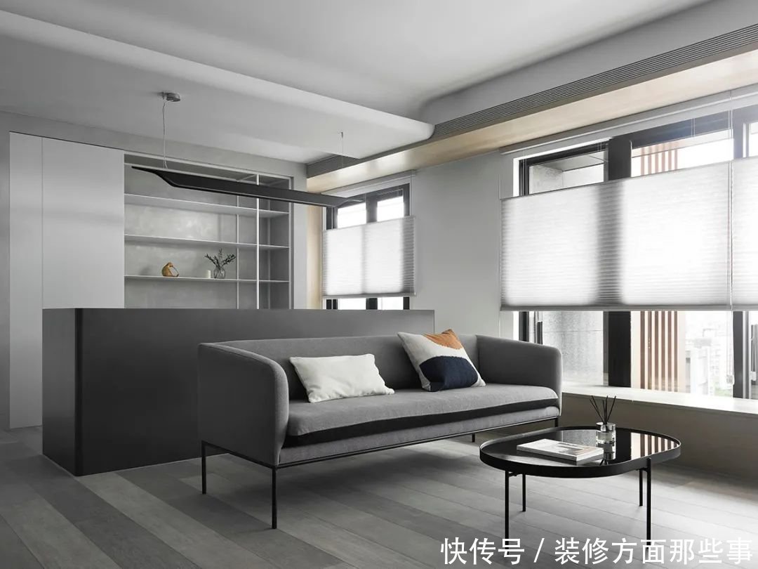 切边|这套95平现代三居室，简而不减的描摹出舒心日常