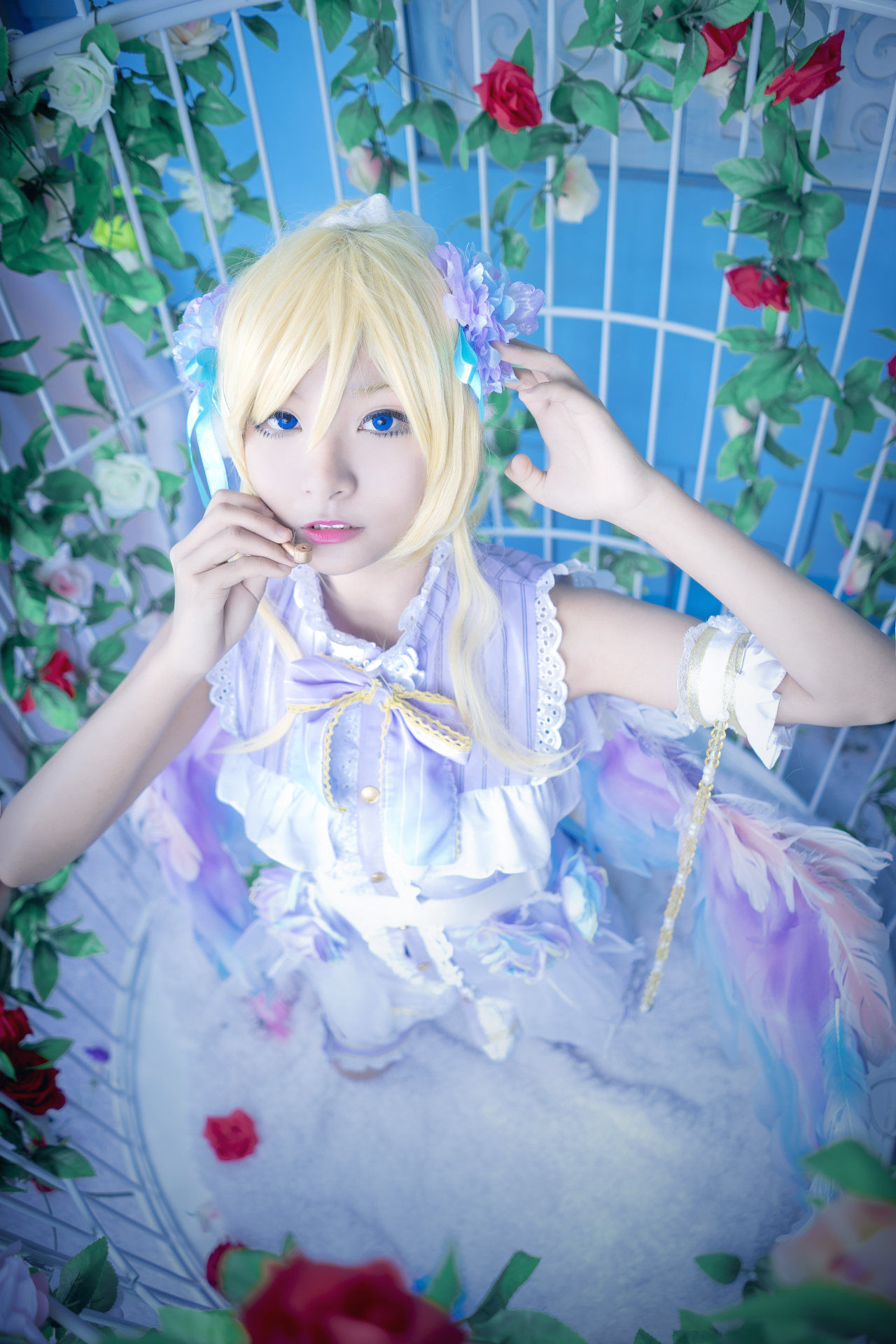 《lovelive！》绚濑绘里白色情人节cosplay