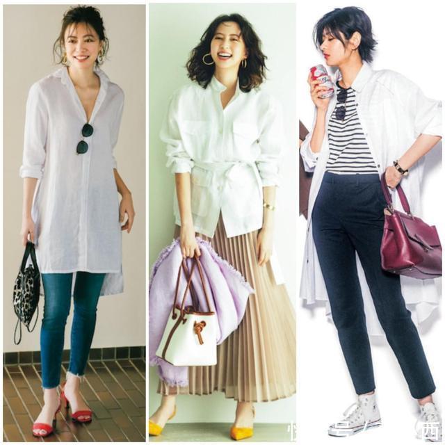 穿搭|比基础款衬衫时髦,比开衫洋气,长款衬衫才是优雅气质女人的首选