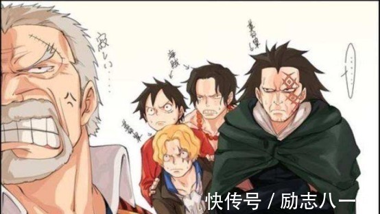 尾田|海贼王尾田设定一大习惯,左脸有伤是强者,路飞三代遗传来证明