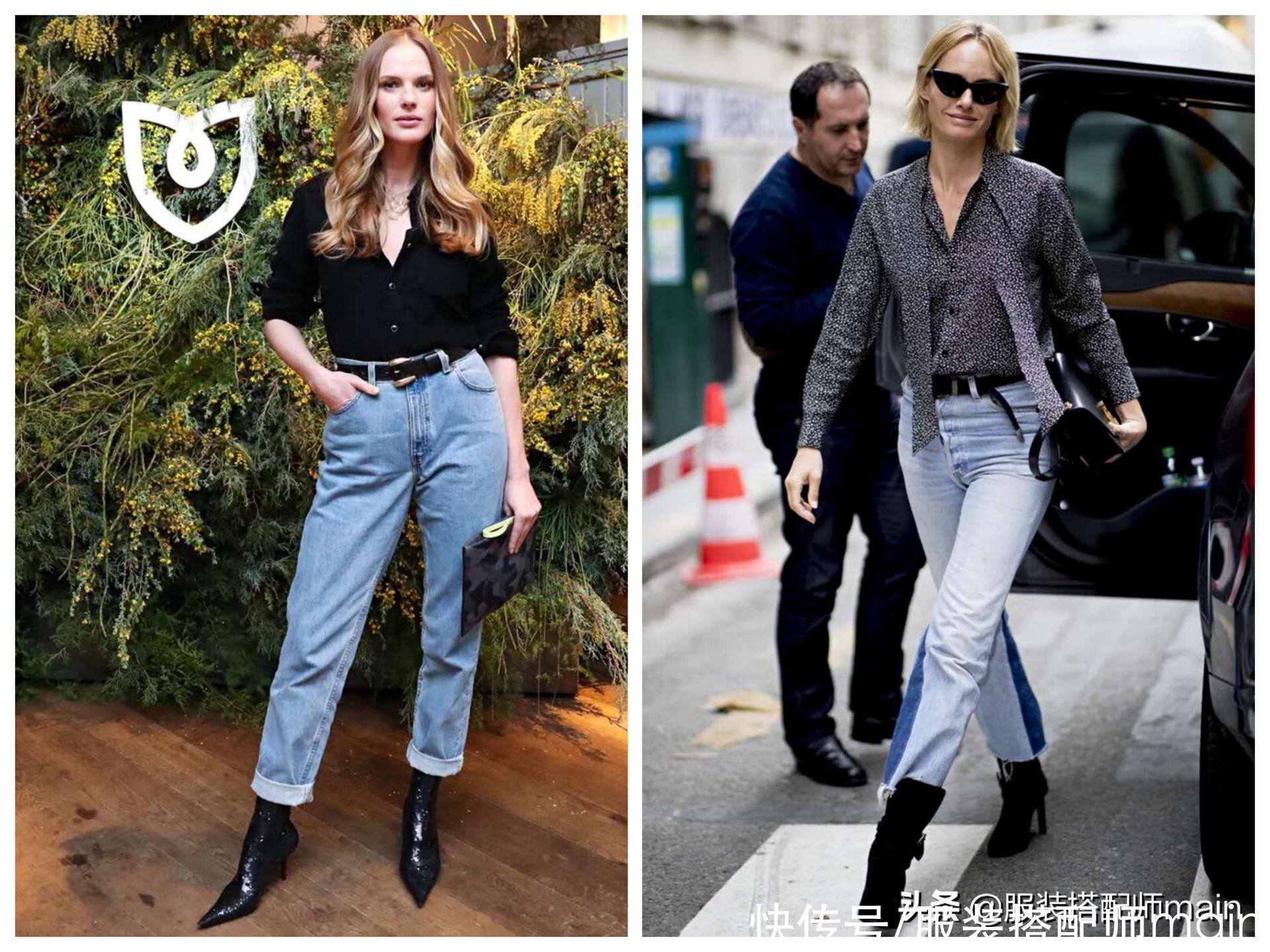 个子矮、小肚腩、腿短、臀宽、微胖，直筒牛仔裤通通帮你解决