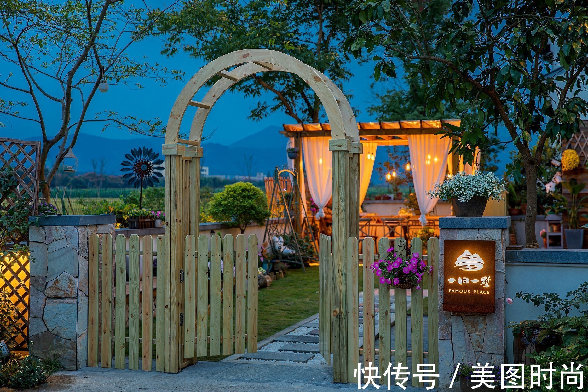 稻香|80㎡最美乡村别墅小院，全由自己亲手布置设计，超有成就感