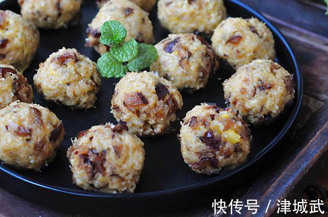 天冷，儿子天天早上要吃它，比糯米丸子简单，Q弹劲道比肉还香！