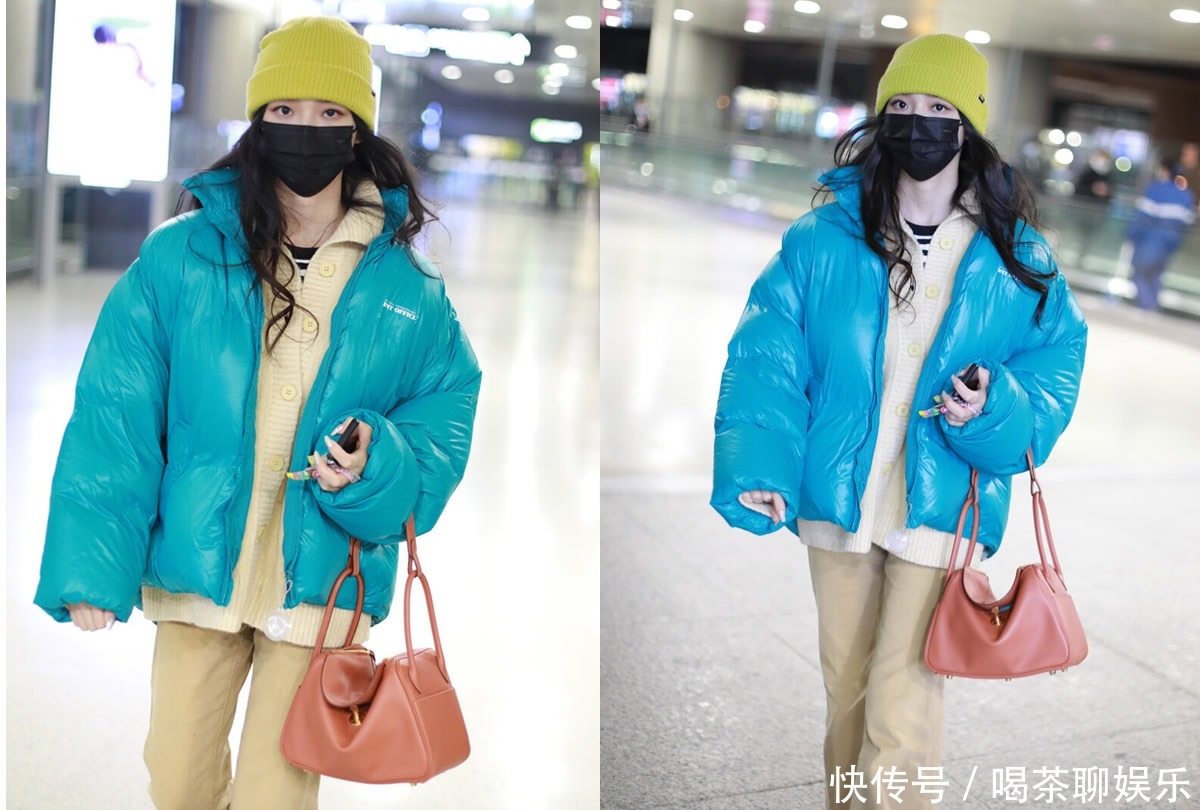 晴空|还在穿黑白灰?婴儿蓝色太好看了,配白色清新的像冬日的晴空