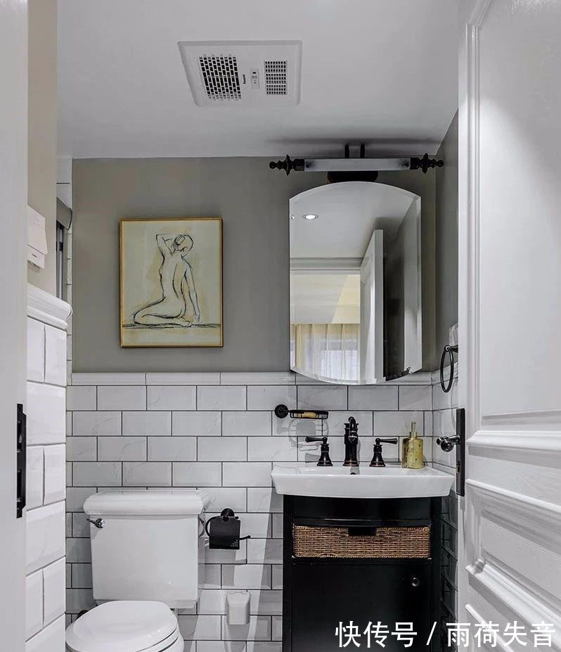 长方形|28万打造159㎡法式风情洋房,光吊顶就3万多,开放式厨房超有情调