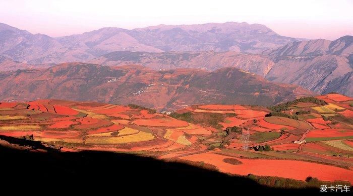 醉美东川红土地……大地调色板