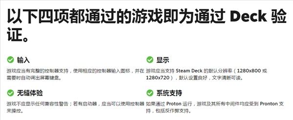 deck|V社将推Steam Deck游戏兼容验证 可否游玩一望而知