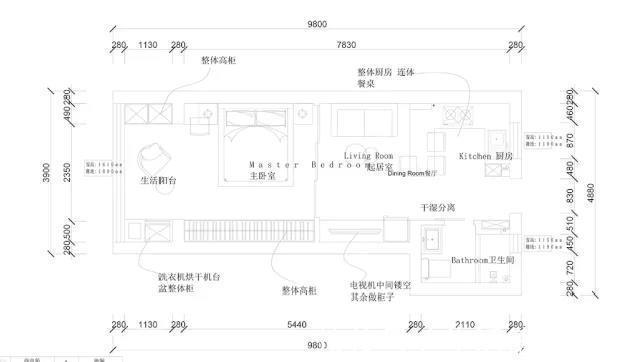 收纳|35平户型，人性化的空间布局和使用功能，一个人住也可以很精致