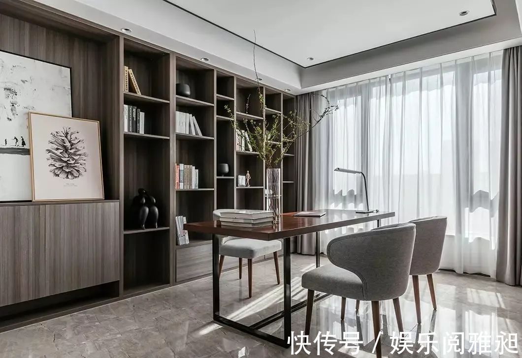 现代|262㎡现代简约大平层,简洁纯粹的空间,生活从容自然