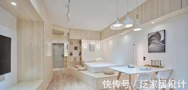 榻榻米|不敢小瞧了！她家34㎡小公寓住出豪宅范，自己家130㎡瞬间不香了