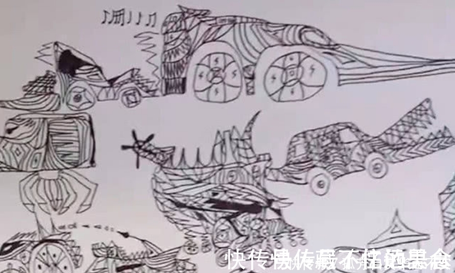 结果|妈妈“纵容”儿子在别人家乱涂乱画,赔偿几千元,结果作品很惊艳