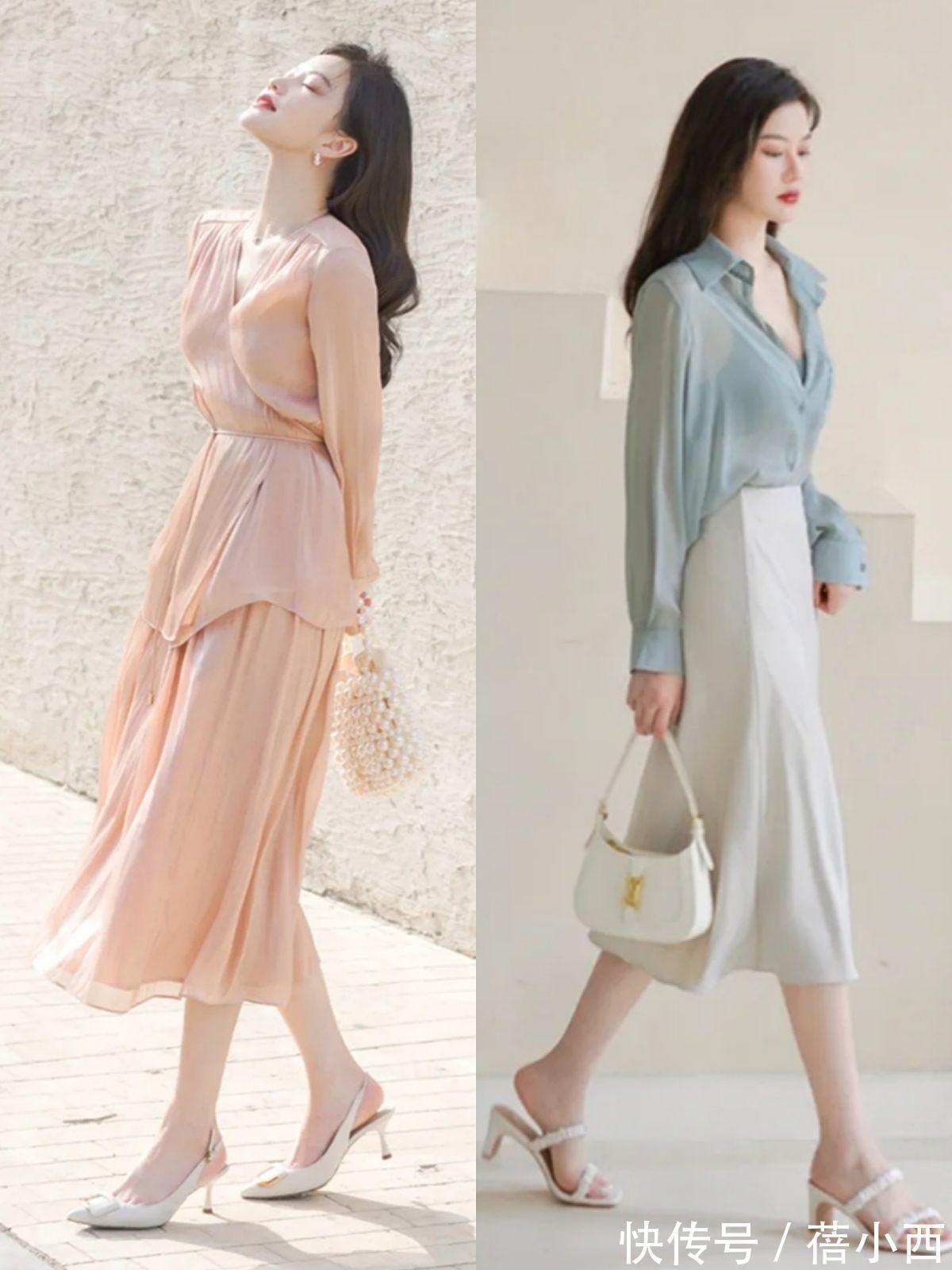 优雅感|25-35岁女性尽量少穿T恤牛仔裤,学着这样搭配,气质又显得有品味