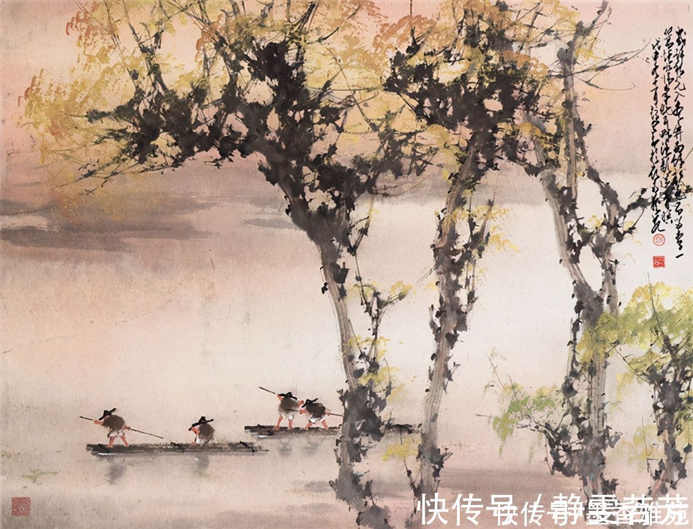 赵少昂!岭南画派大师赵少昂精品花鸟画作品欣赏