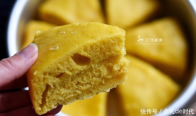 不用|想吃发糕不用买了,用这个方法做,不粘牙不塌陷,简单又营养