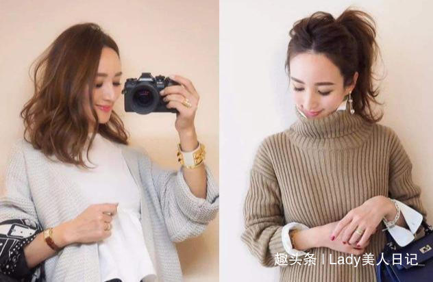 大长腿 仅158高、两个孩子的辣妈,她的轻熟风穿搭,才值得中年女人借鉴