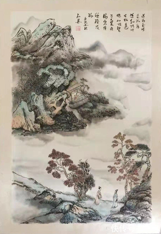 张大千@画家石云平——朴实厚重 气势畅达