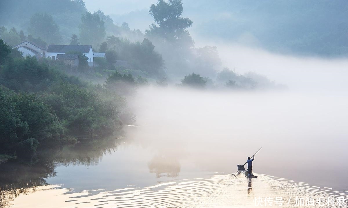 什么才是好诗?这首《桃花潭的雾》就不错,