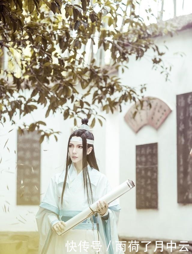 薛晓|精致Cos宛如手办,你我确认过眼神,这位雅正少年郎正是蓝忘机!