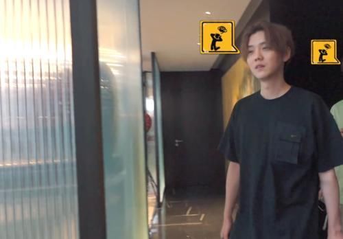 鹿晗被邓超的电话吵醒,谁注意他下意识的反应?素质不是装出来的