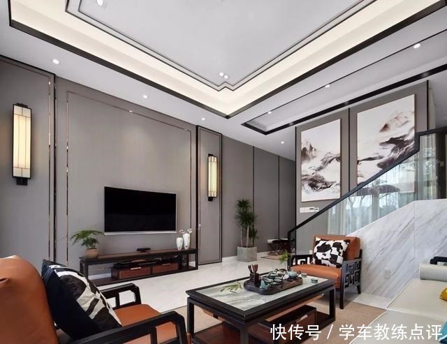 中式风格|新中式客厅电视墙，儒雅端庄，华丽大方！新中式客厅电视墙，儒雅端庄，华丽大方！