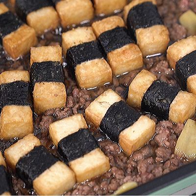 肉末豆腐|照烧海苔肉末豆腐